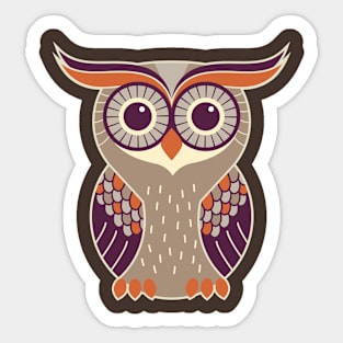 Owl Sticker